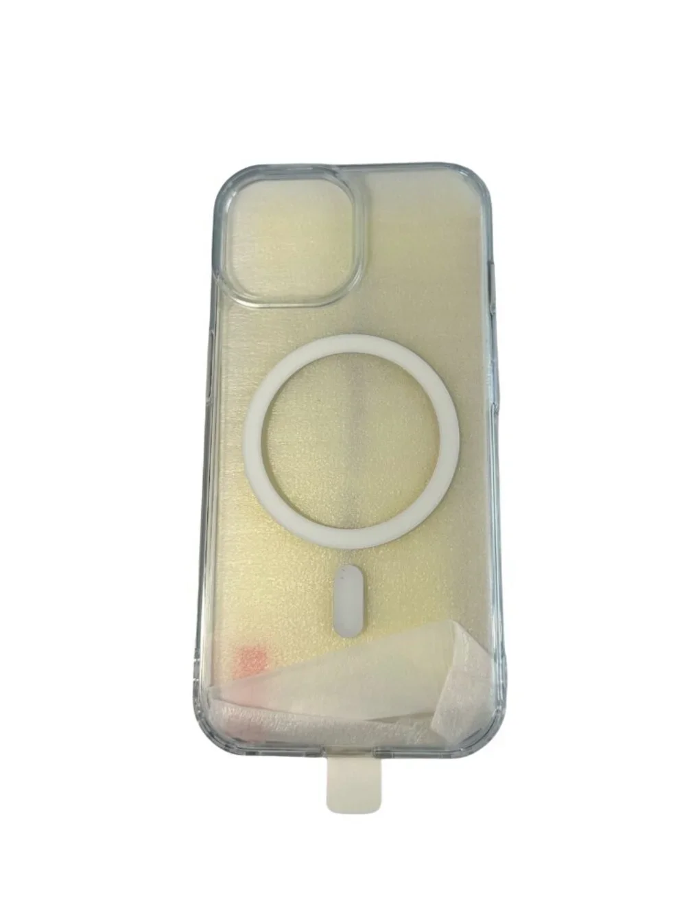 Temdan for iPhone 15 Case Clear, Compatible with Magsafe, Anti-Yellowing, Milit